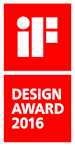 Logo iF Design Award 2016 for Charly fan by Stadler Form