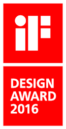 Logo iF Design Award 2016 for Charly fan by Stadler Form