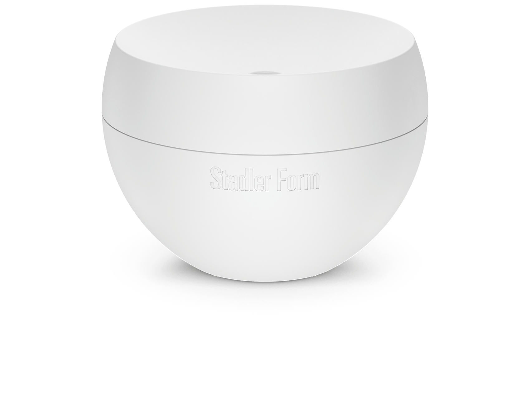 Jasmine mobile Aroma Diffuser von Stadler Form in weiss in perspektivischer Ansicht