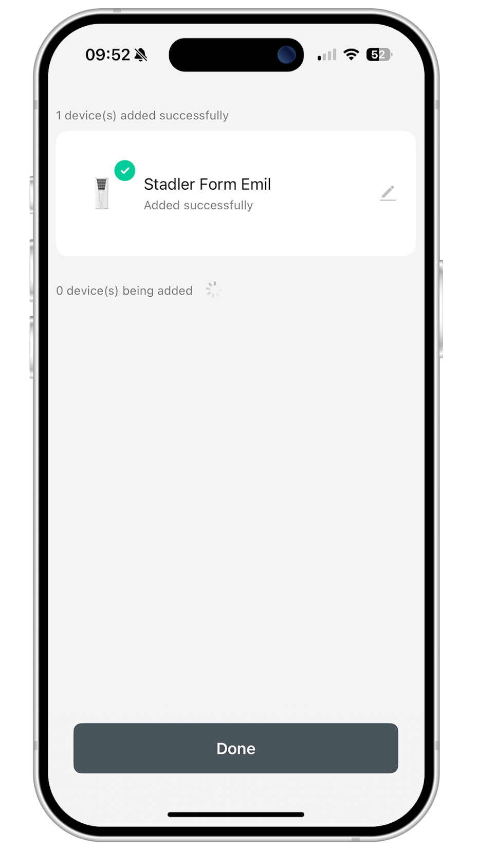 Stadler Form App Emil connected