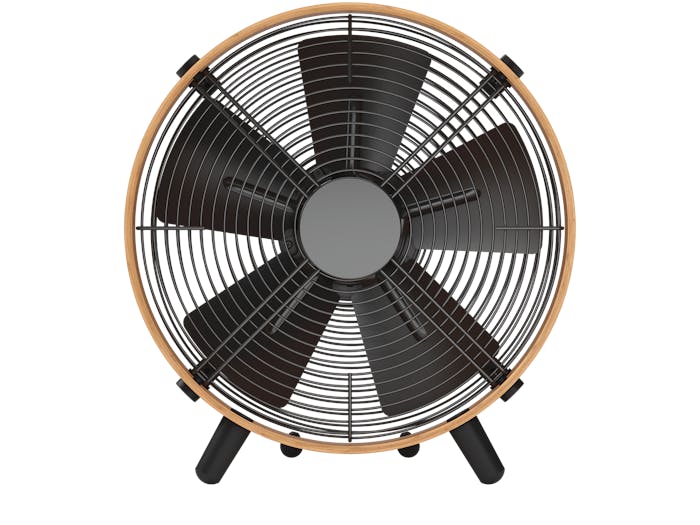 Otto bamboo fan by Stadler Form as front view