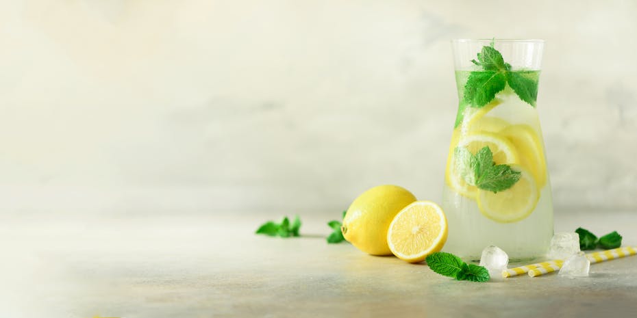 Lemons and lemon water Lemons and lemon water