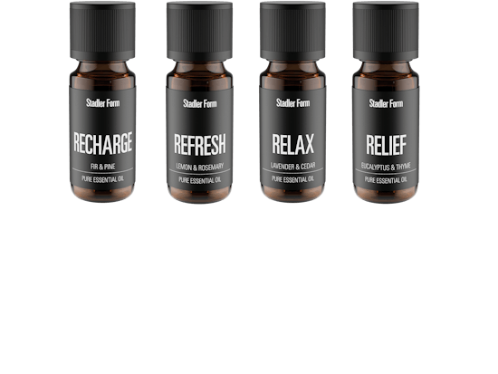 Pack de parfums par Stadler Form avec huiles essentielles recharge, rafraîchissement, détente, soulagement Pack de parfums par Stadler Form avec huiles essentielles recharge, rafraîchissement, détente, soulagement