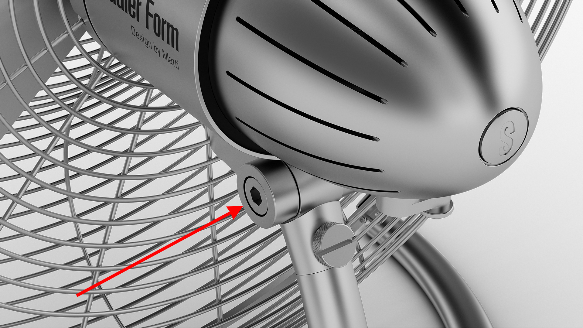 Charly stand Fan | Stadler Form