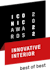 Logo Iconic Awards 2022 best of best Ben Luftbefeuchter von Stadler Form Logo Iconic Awards 2022 best of best Ben Luftbefeuchter von Stadler Form
