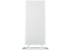 Viktor air purifier by Stadler Form in white as side view