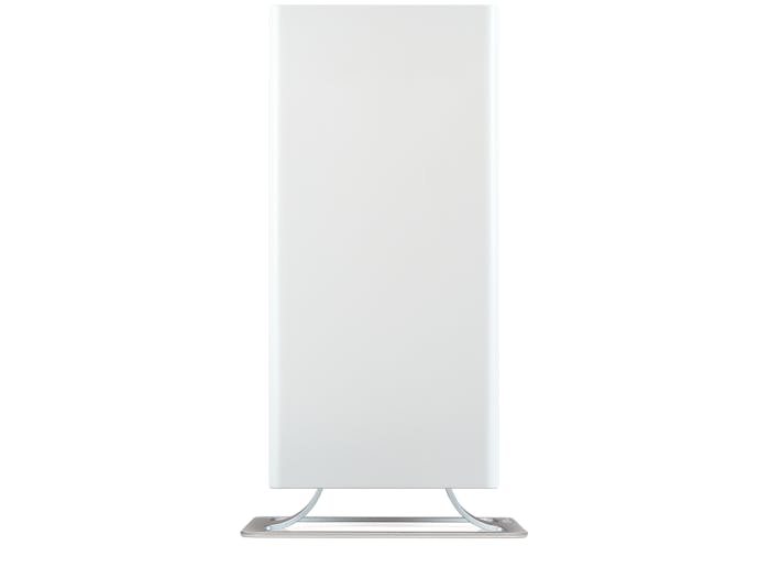 Viktor air purifier by Stadler Form in white as side view