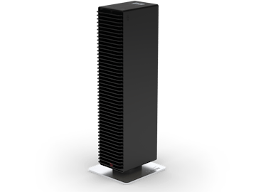 Paul heater by Stadler Form in black Paul heater by Stadler Form in black as perspective view