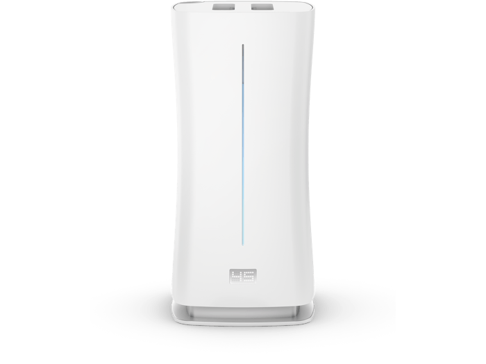 Eva humidifier by Stadler Form in white as front view