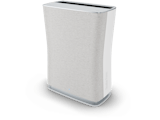 Roger little air purifier by Stadler Form in white as perspective view