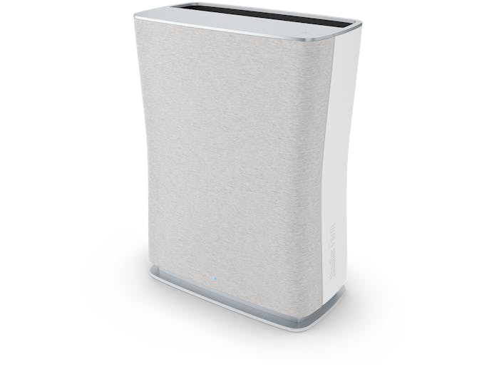 Roger little air purifier by Stadler Form in white as perspective view