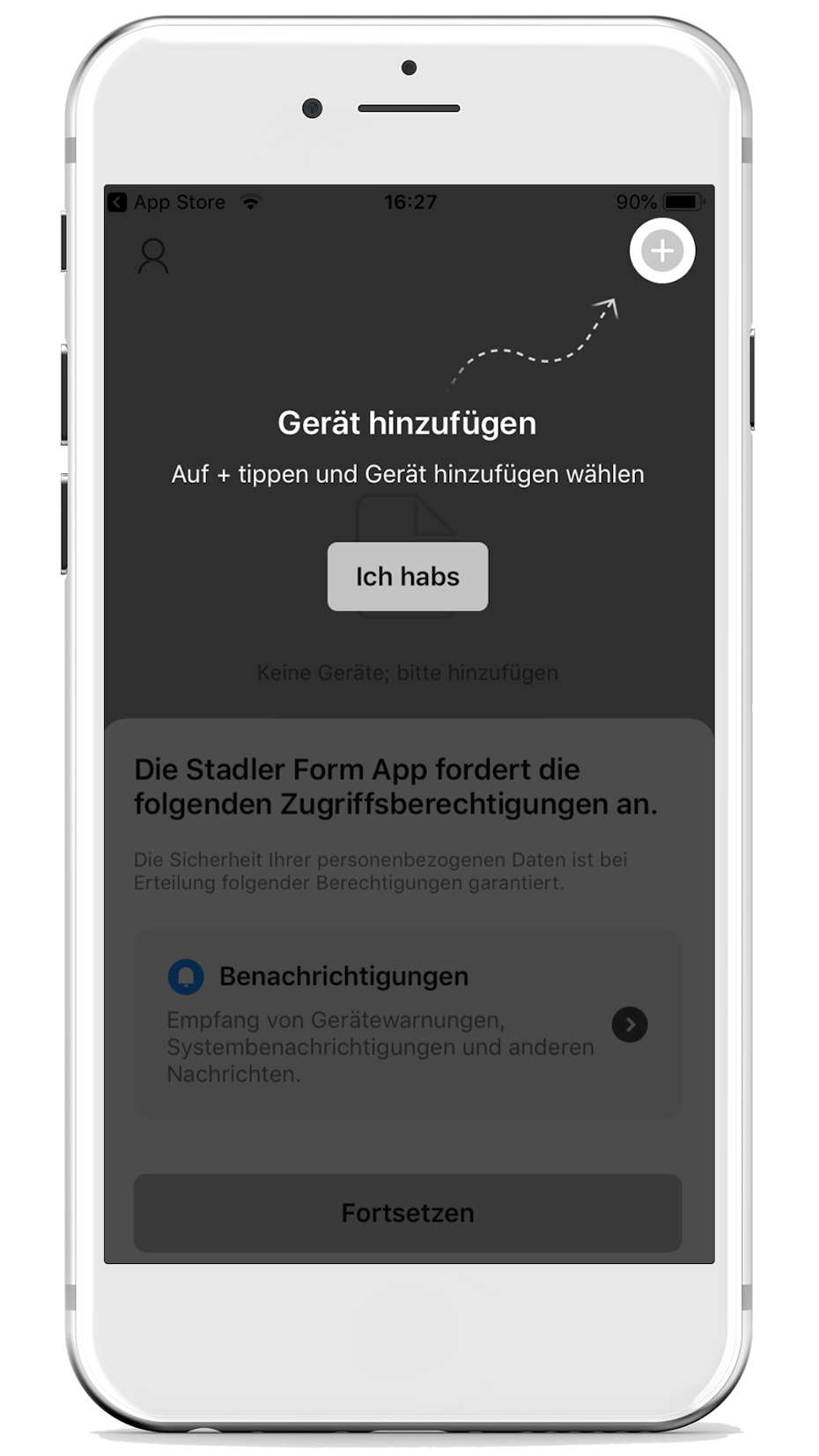 Stadler Form App Registrierung Stadler Form App Registrierung