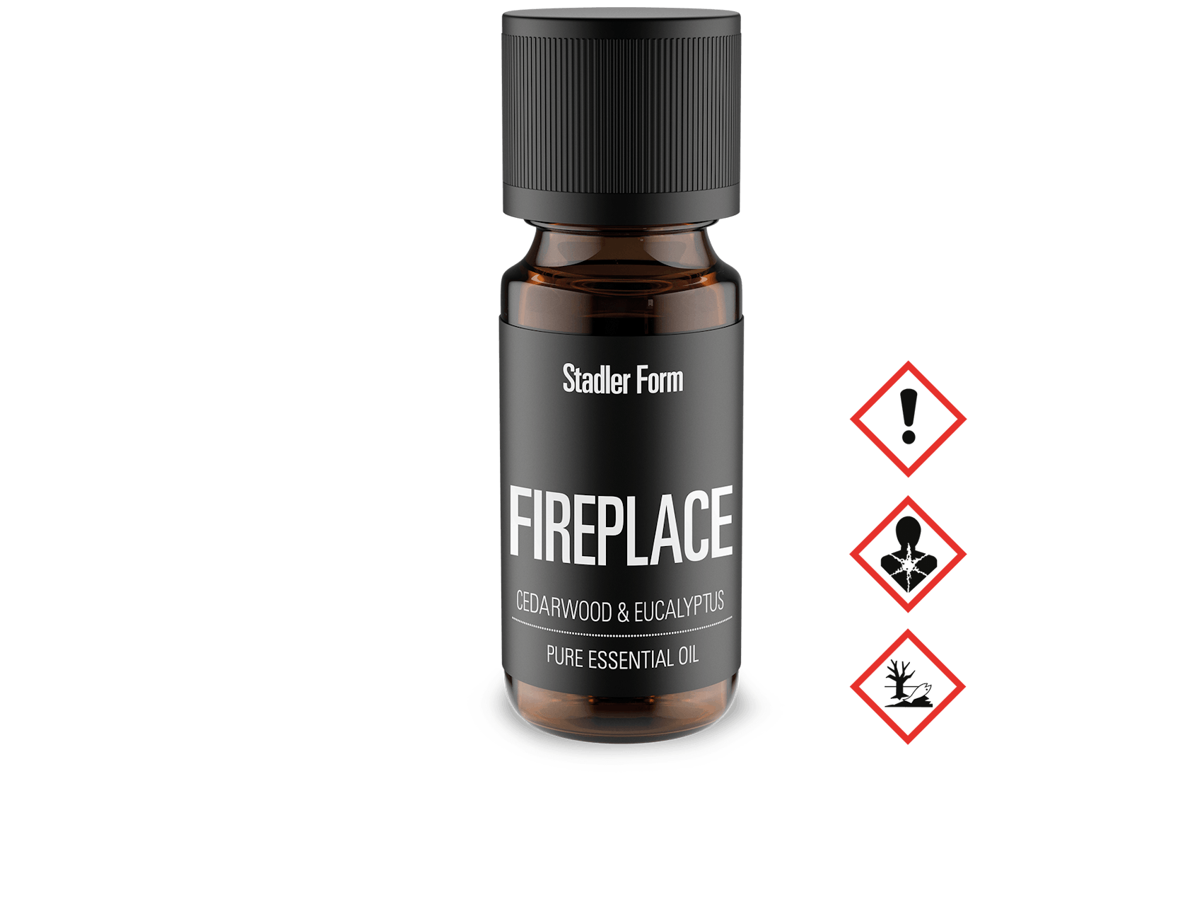 Stadler Form essential oil Fireplace with symbols