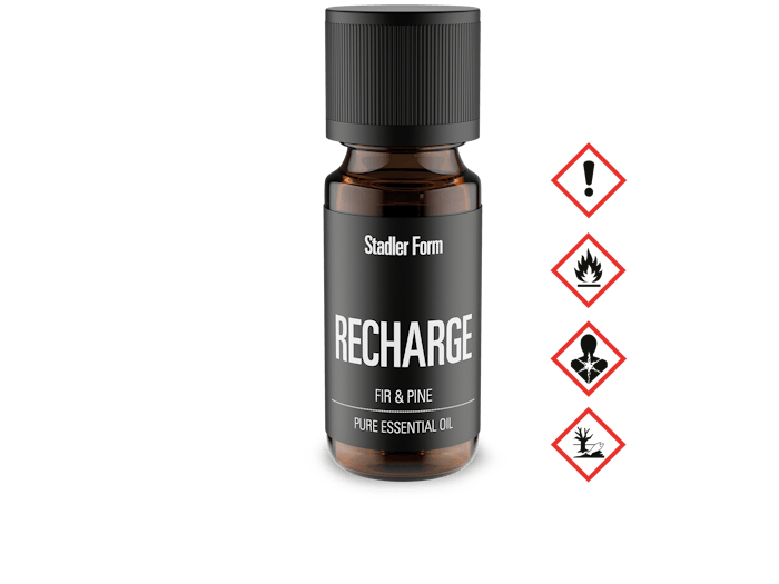Recharge essential oil by Stadler Form with symbols Recharge essential oil by Stadler Form with symbols