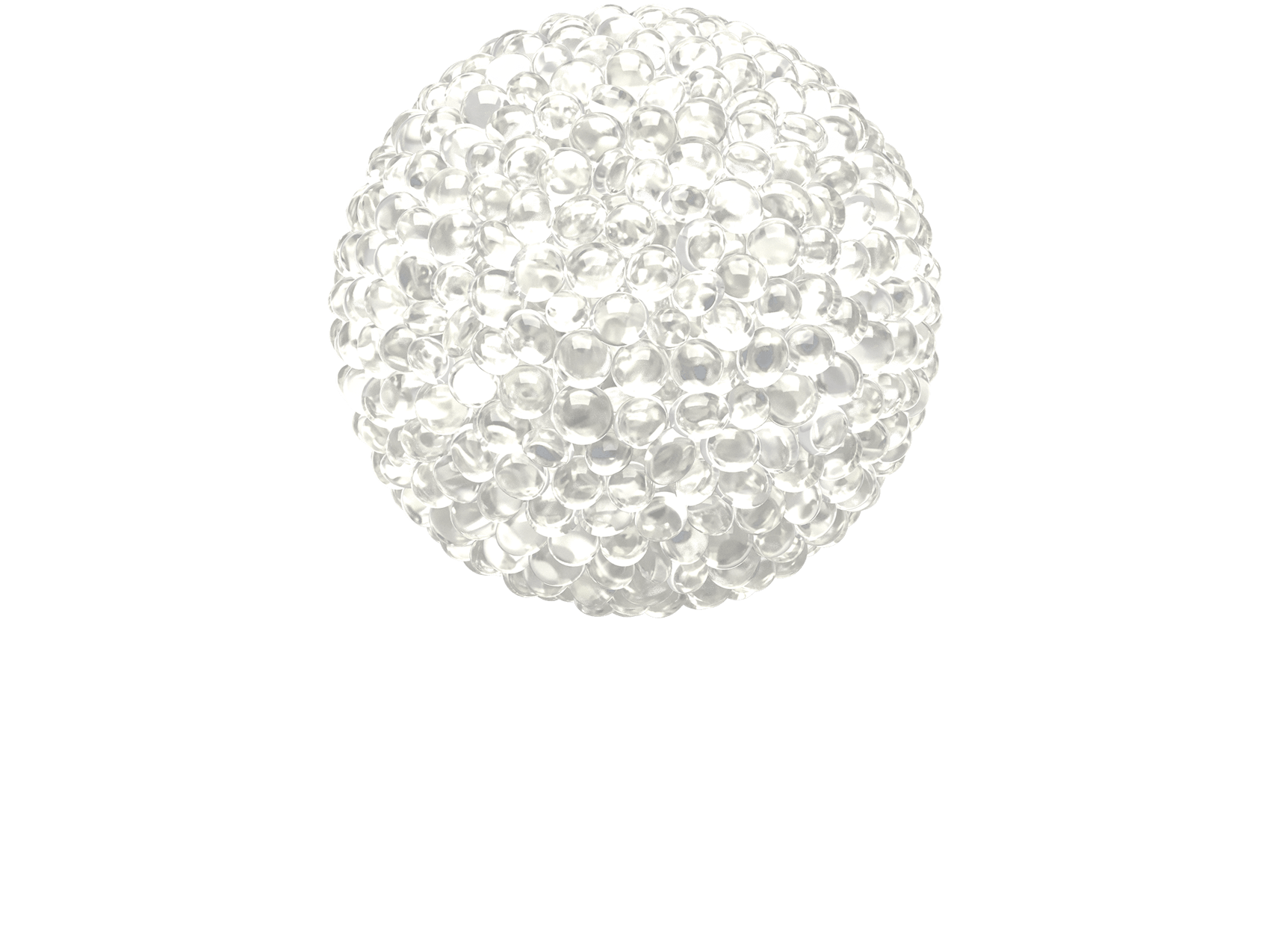 Globe de parfum Ambre Blanc par Stadler Form Globe de parfum Ambre Blanc par Stadler Form adapté aux diffuseurs d'arômes Lina, Nina et Tina