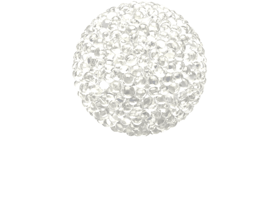 Globe de parfum Ambre Blanc par Stadler Form Globe de parfum Ambre Blanc par Stadler Form adapté aux diffuseurs d'arômes Lina, Nina et Tina