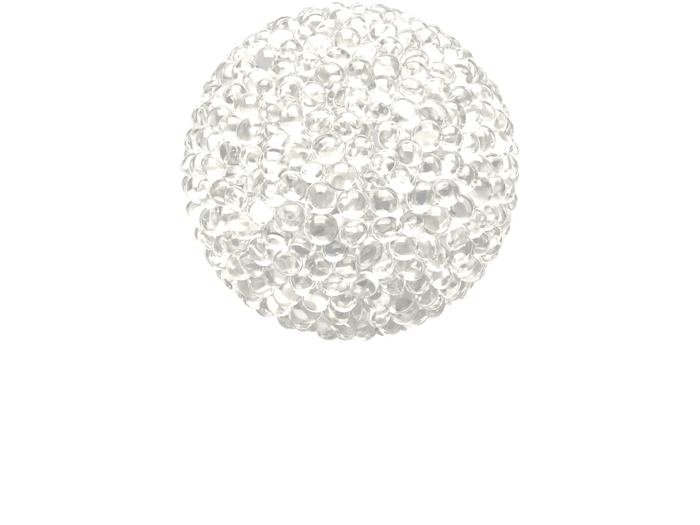 Globe de parfum Ambre Blanc par Stadler Form Globe de parfum Ambre Blanc par Stadler Form adapté aux diffuseurs d'arômes Lina, Nina et Tina