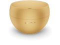 Jasmin aroma diffuser by Stadler Form in gold as perspective view