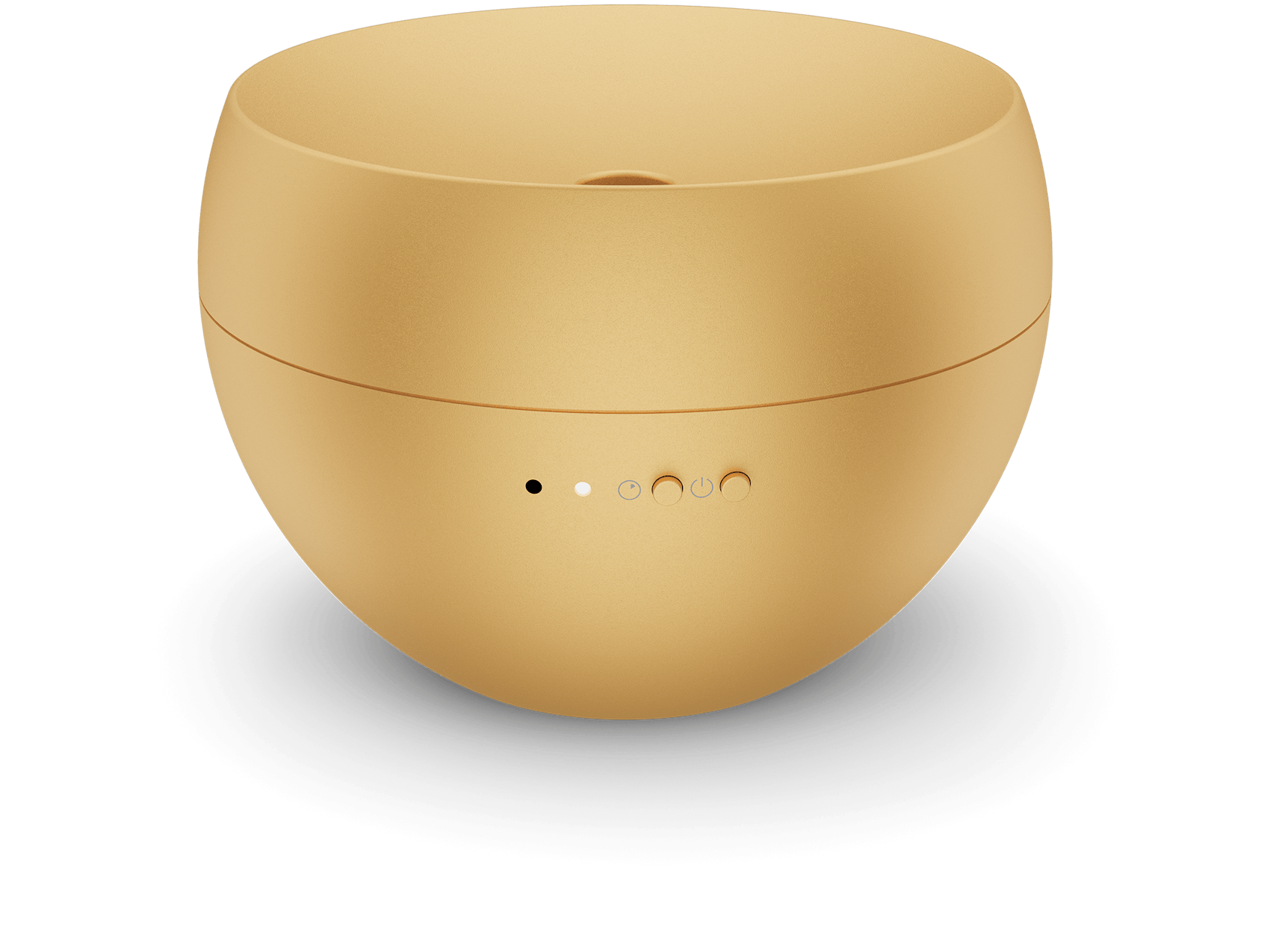 Jasmin aroma diffuser by Stadler Form in gold as perspective view