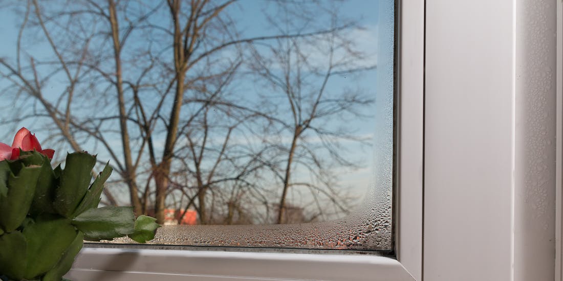 Wassertropfen am Fenster Wassertropfen am Fenster