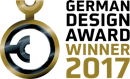 Logo German Design Award 2017 Paul heater by Stadler Form