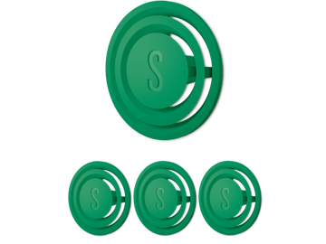 Green Forest fragrance pin pack of 4 by Stadler Form Green Forest fragrance pin pack of 4 by Stadler Form