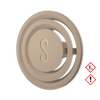 Yellow Vanilla fragrance pin by Stadler Form with symbols Yellow Vanilla fragrance pin by Stadler Form with symbols