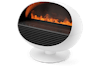 Erik heater by Stadler Form in white as iso view Erik heater by Stadler Form in white as iso view