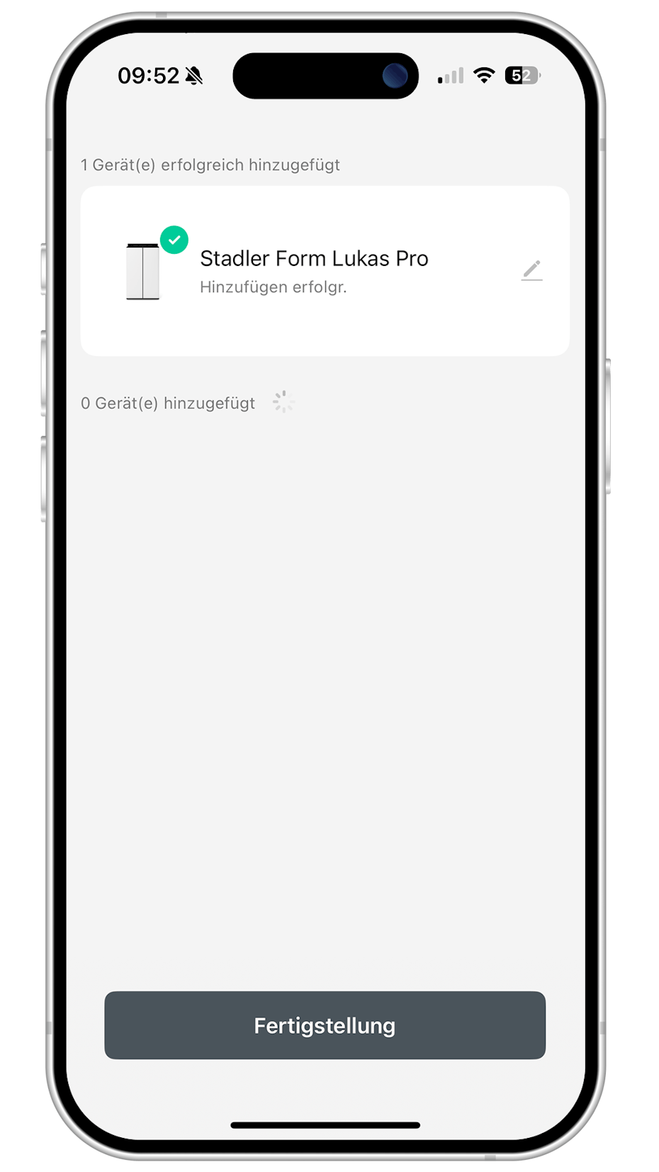 Stadler Form App Lukas Pro hinzugefügt Stadler Form App Lukas Pro hinzugefügt