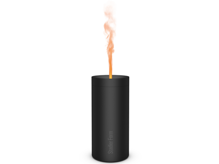 Aroma-Diffusor Lucy von Stadler Form in Schwarz Lucy Aroma-Diffusor von Stadler Form in Schwarz in perspektivischer Ansicht