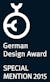 Logo in Schwarz German Design Award 2015 für Oskar Luftbefeuchter von Stadler Form Logo in Schwarz German Design Award 2015 für Oskar Luftbefeuchter von Stadler Form
