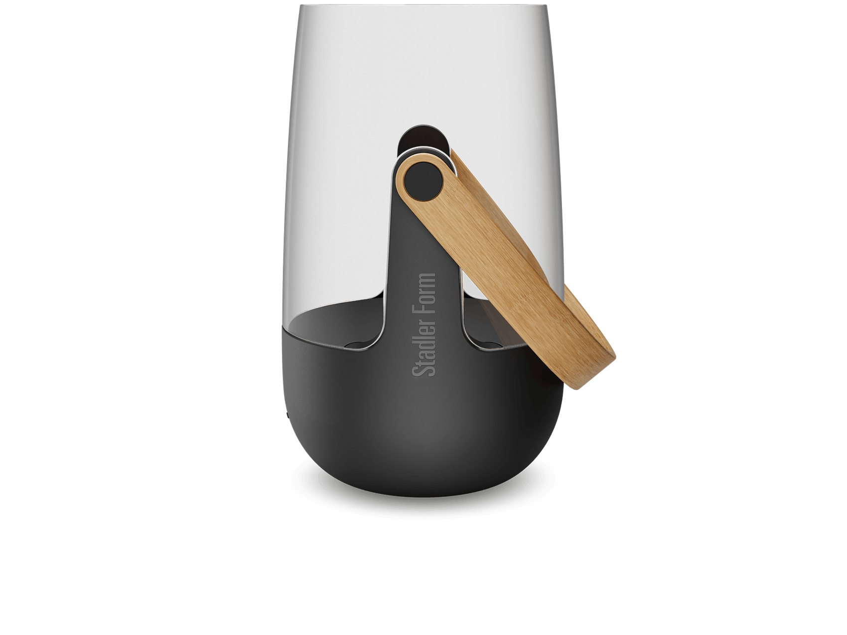 Sophie aroma diffuser by Stadler Form in black as side view