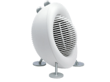Max heater by Stadler Form white as isometric view