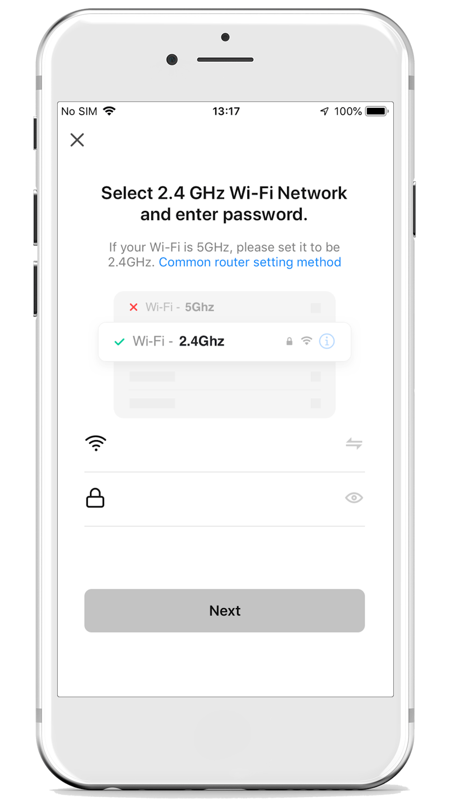 SF App 2,4-GHz-WLAN