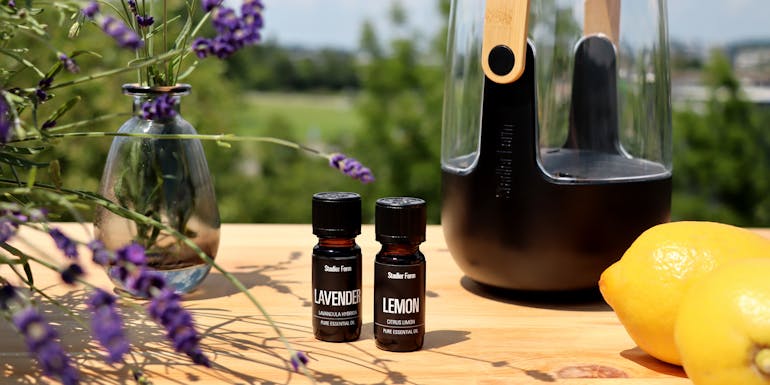 Stadler Form essential oils lemon and lavender Stadler Form essential oils lemon and lavender