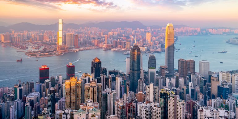 Hongkonger Skyline Hongkong-Skyline