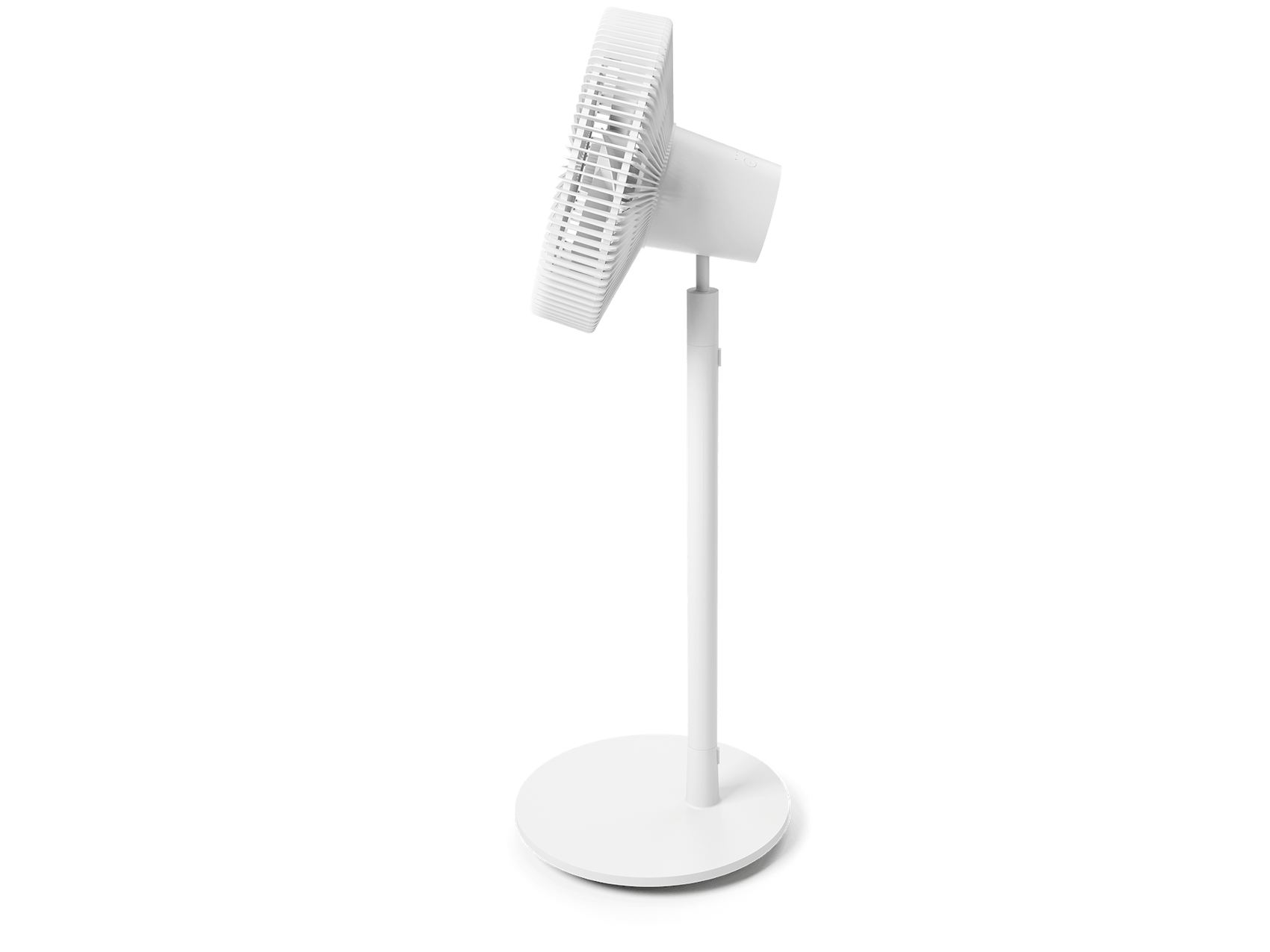 Finn fan by Stadler Form in white as side view