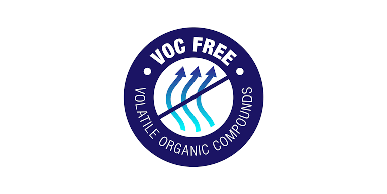 VOC free sign VOC free sign