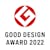 Logo Good Design Award Japan 2022 for winner fan Simon by Stadler Form Logo Good Design Award Japan 2022 for winner fan Simon by Stadler Form