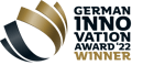 Logo German Innovation Award 2022 Gewinner Luftbefeuchter Ben und Luftreiniger Roger von Stadler Form Logo German Innovation Award 2022 Gewinner Luftbefeuchter Ben und Luftreiniger Roger von Stadler Form