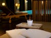 Zoe aroma diffuser by Stadler Form in white in a spa