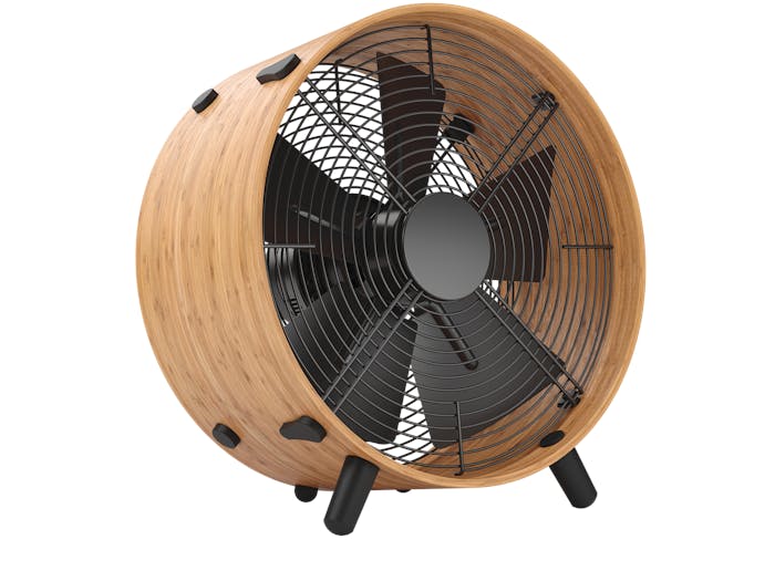 Otto bamboo fan by Stadler Form as perspective view