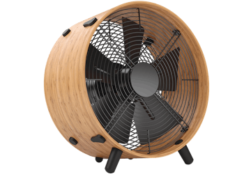 Otto Bambusventilator von Stadler Form Otto Bambusventilator von Stadler Form als Perspektivansicht