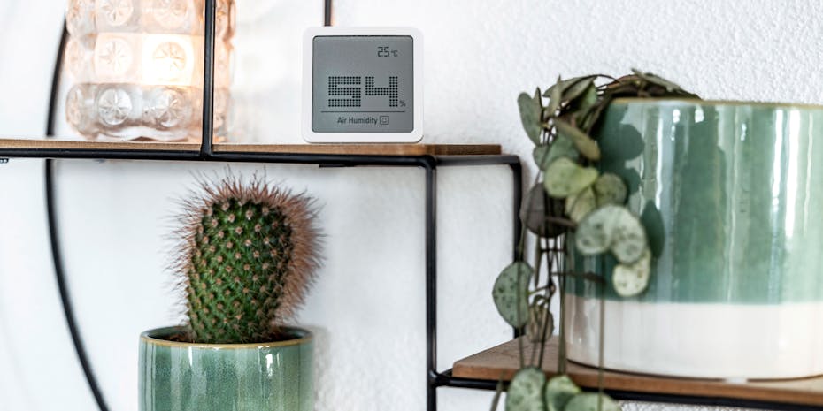 Stadler Form Selina Hygrometer in einem Wand-Regal