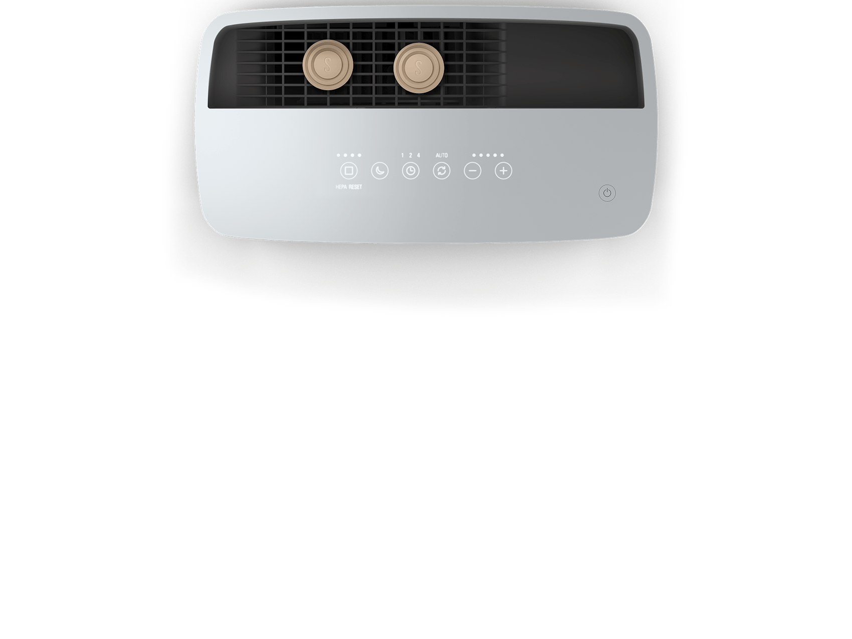 Yellow Vanilla fragrance pin by Stadler Form suitable for fans, humidifiers, dehumidifiers, air purifiers, air washers shown on a Roger air purifier from Stadler Form Yellow Vanilla fragrance pin by Stadler Form suitable for fans, humidifiers, dehumidifiers, air purifiers, air washers shown on a Roger air purifier from Stadler Form