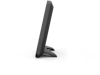 Selina little hygrometer by Stadler Form in black as side view