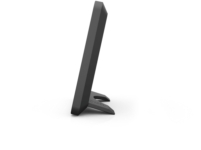 Selina little hygrometer by Stadler Form in black Selina little hygrometer by Stadler Form in black as side view