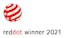 Logo reddot award 2021 for Zoe aroma diffuser in black by Stadler Form