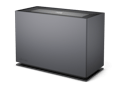 Noah Pro titanium humidifier by Stadler Form as perspective view