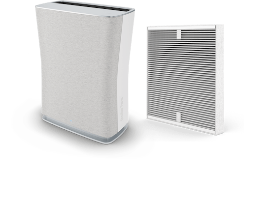 Roger little white air purifier bundle by Stadler Form with H12 DualFilter